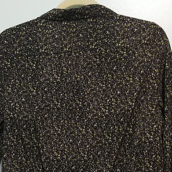 Gap, light weight black/multi-colored dress, size 14. - Picture 5 of 5